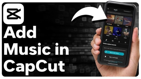 add music to video in capcut pc