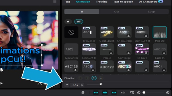 add text in capcut video